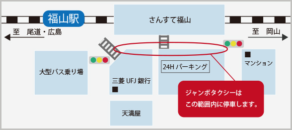 福山駅のりば